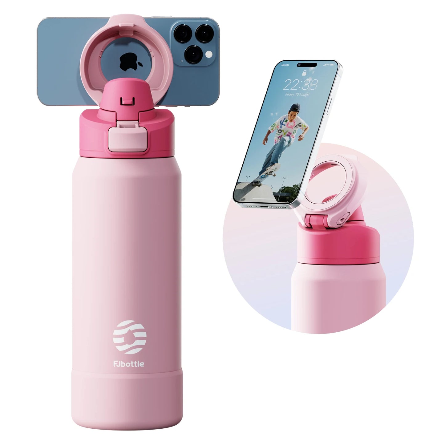 Fluxta™ Stainless Insulated Magnetic Water Bottle